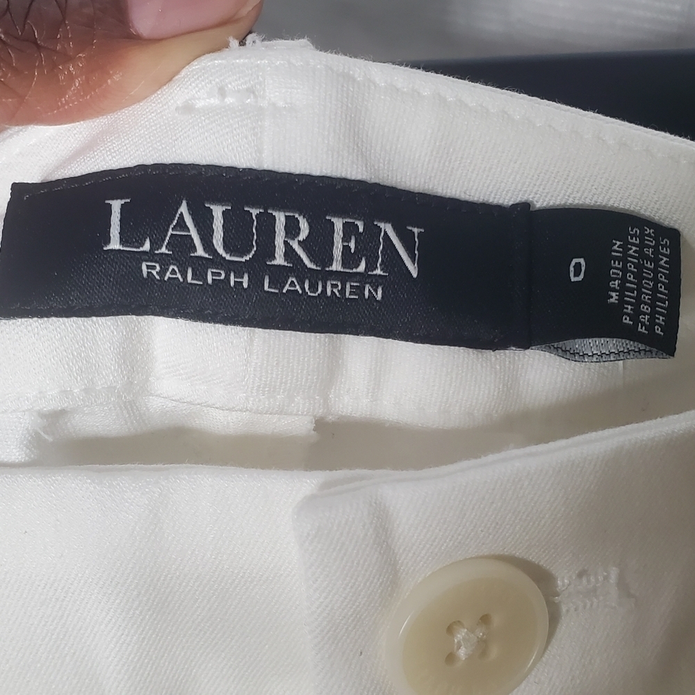 Women's White Shorts - Picture 6 of 7